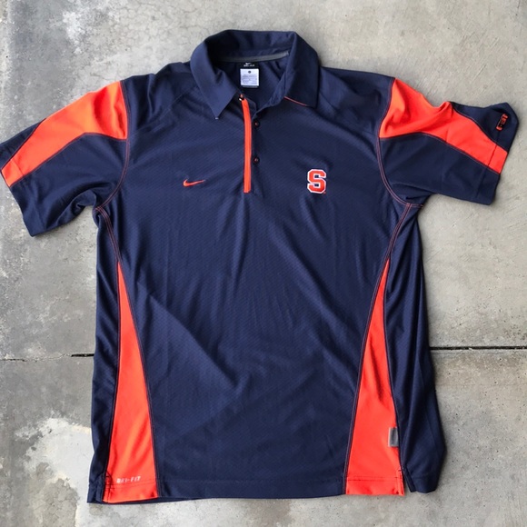 Nike Other - Nike Syracuse Orange polo large